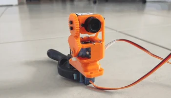 Дешевый стабилизатор FPV - панорамирование/наклон.........