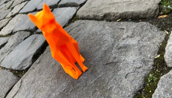 Низкополигональная кошка Низкополигональная кошка