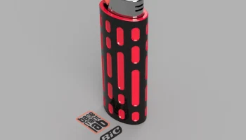 Обложка для зажигалки BIC Studio 9 - обложка Accendino Bi.. 1