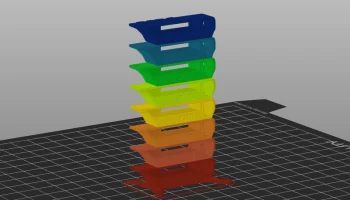PLA/PETG Температурные башни + GCODE для Ender 3 V3 SE......
