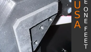 Prusa Core One Feet v2 - повторное использование резиновы...
