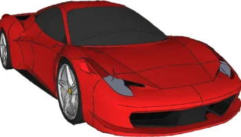 Комплект модели Феррари 458