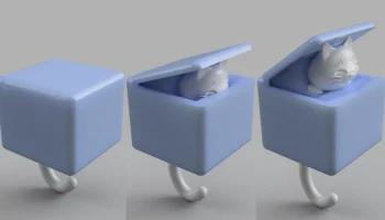 Фиксированный крючок для ключей Box Cat...
