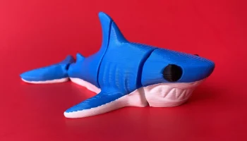 Шарнирная Happy Shark, гибкая игрушка-рыба......... 1