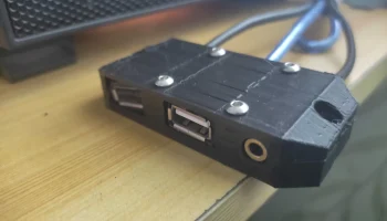 Удлинители USB и разъема для наушников под столом v2...... 2