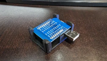 USB-розетка - мини-футляр ESP32 D1 для ESpresense и mmWave 5