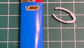 Защитный зажим для зажигалки Bic 1