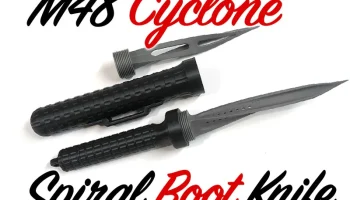Нож со спиральным ботинком M48 Cyclone......... 0