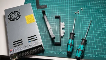 Крепление Meanwell LRS-350 + крепление на DIN-рейку........ 3