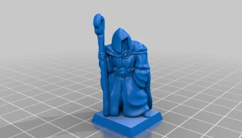 Hooded Stranger 28мм (Без опор, FDM) 2