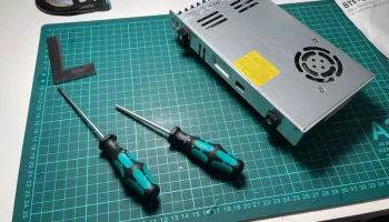 Крепление Meanwell LRS-350 + крепление на DIN-рейку........ 2