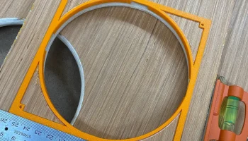Bohrschablon 140 мм PC Lufter fuer DIY Projekt - Virtuell.. 1