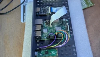 10-дюймовая стойка 1U DIY PiKVM V1 3