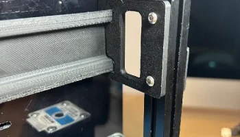 Крепление на DIN-рейку Voron V0 с печатным рисунком........