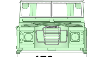 LAND ROVER Series 3 в масштабе 1/10 D90 4