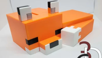 Копилка Minecraft Fox