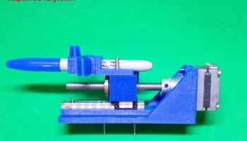 DIY держатель ручки плоттер самодельный слайдер оси Z гра..