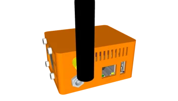 Корпус Orange Pi Zero с платой расширения USB и вентилято... 1