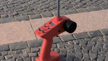 RC передатчик с пистолетной рукояткой............