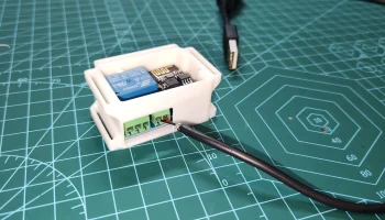 Корпус релейного модуля ESP01/01S 6