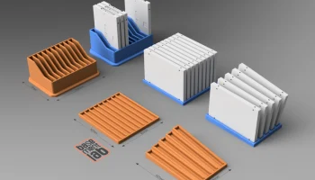 SDD - лоток для хранения HDD 2.5, слоты x5/x9/x10 - Baset..
