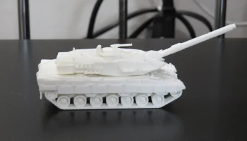 Легкая печать 1:100 Леопард 2А6 4