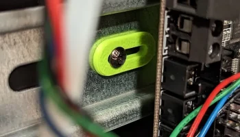 Шайба и заглушка для DIN-рейки Voron V0........