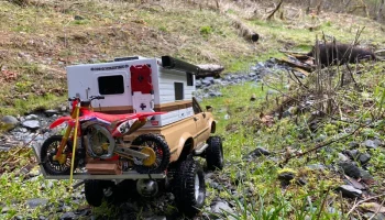 Кемпер для Tamiya RC Toyota Hilux High Lift 9