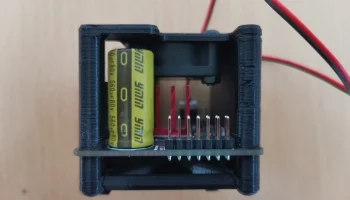 BTT TMC 5160T / TMC5160T Plus без корпуса - кожух вентиля.. 4