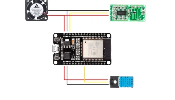 Корпус датчика окружающей среды ESP32 4