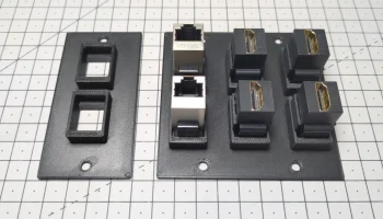 Стойка MP-1: Крепление для стойки Keystone 2U 4