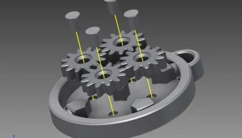 БРЕЛОК FIDGET SPINNER С ПОДВИЖНЫМИ МЕХАНИЗМАМИ... 4