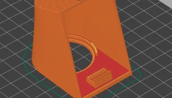 Корпус для дисплея ESP32 и GC9A01 2