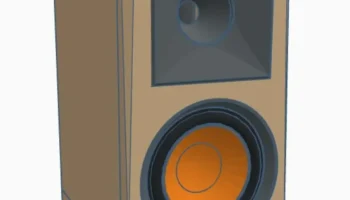Детали динамиков в стиле Klipsch RP-600M........