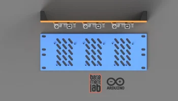 Панель кронштейна для монтажа в стойку Arduino UNO 10 дюй... 2