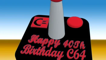 Джойстик Commodore 64 Happy BIG 40th Birthday 3
