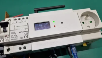 Корпус на DIN-рейку для EmonTX v3 с EmonESP и OLED-диспле.. 1