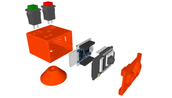 Корпус ESP32-CAM типа B - 4 типа 9