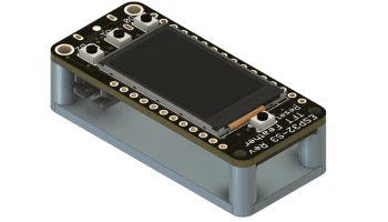 Feather ESP32-S3 Обратная подставка TFT 1