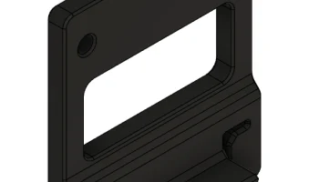 Кронштейн для монтажа на DIN-рейку Voron V0 (алюминий).....