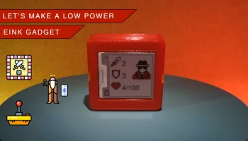 Гаджет E-Dice / E-Ink своими руками 1