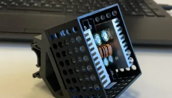 Монтажная коробка DIN для понижающего преобразователя пос..