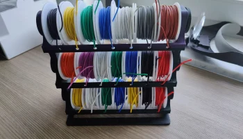 DIY 21 Держатель катушки кабеля 2