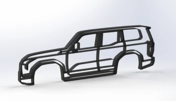 2D настенное искусство Lexus GX550 1
