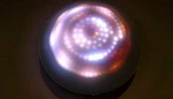 Psilocybe - Купол с 241 RGB-светодиодом WS2812 на 9 кольц.. 2
