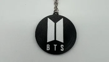 Логотип BTS K Pop и брелки 1