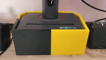 Подставка для монитора, напечатанная на 3D-принтере (моду...