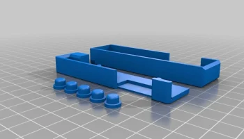 Корпус ЖК-дисплея с диагональю 7 дюймов и HDMI 9
