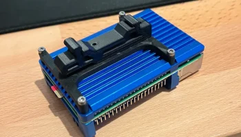 Крепление Raspberry Pi Armor на DIN-рейку для Voron........