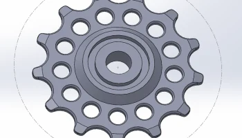 Shimano Altus увеличенный натяжной ролик 13 т....